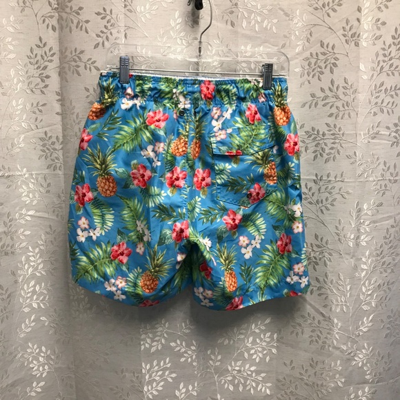 Men's pineapple swim trunks - Picture 2 of 4